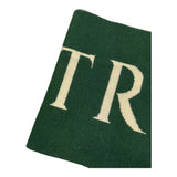 TRUSSARDI sciarpa tinta unita con logo Verde per Bambino TBA25055SC VERDE TRUSSARDI 