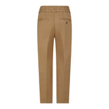 Lanvin Plain Pants mit elastischer Taille Camel für Jungen