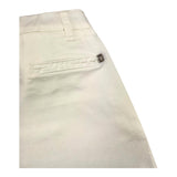 Dondup Bermuda Solid Color America Pockets Weiß für Jungen