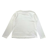 LIU JO shirt girocollo tinta unita con stampa Bianco per Bambina GF4210 BIANCO LIU JO 