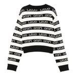 LIU JO coprispalle tinta unita con fantasia a righe Bianco per Bambina GF4142 BIANCO LIU JO 