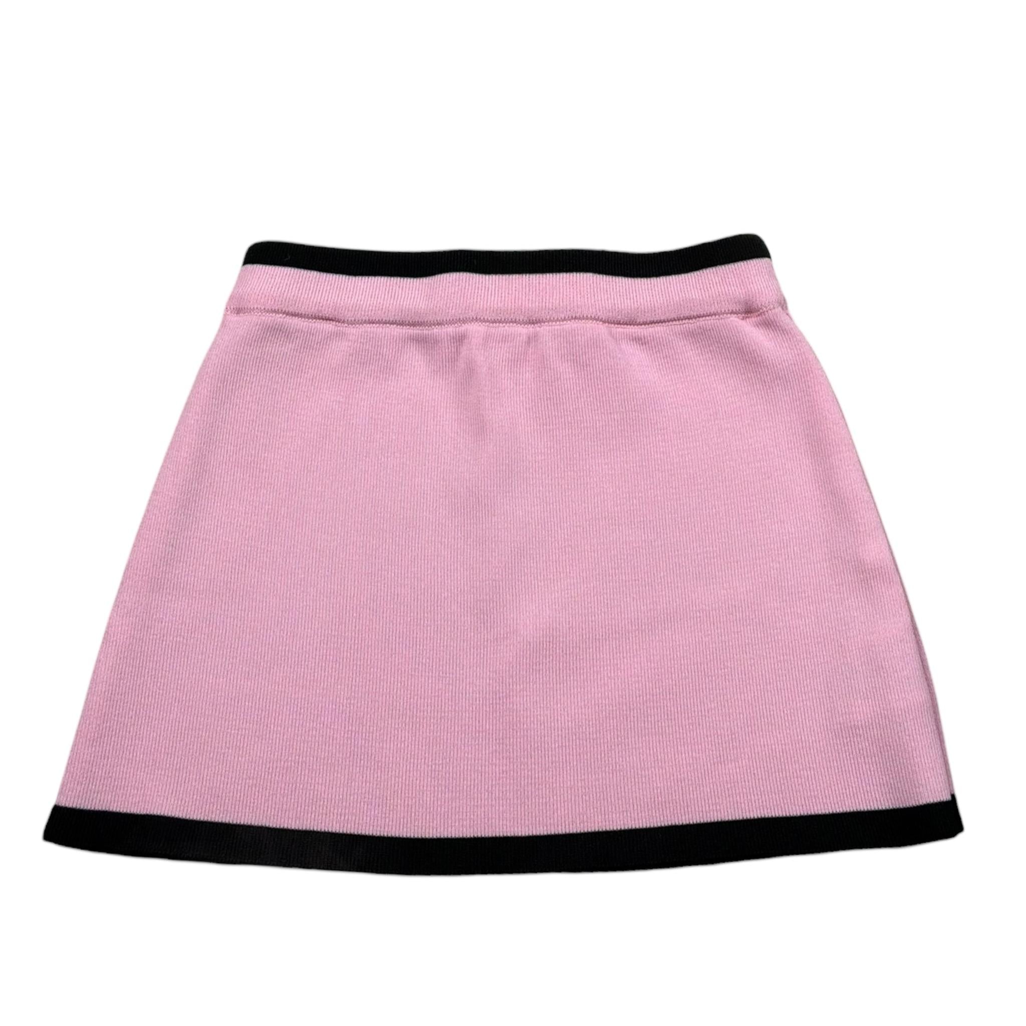 Vicolo Gonna Tinta Unita con Profilo In Contrasto per Neonata 3146W00302N ROSA VICOLO 