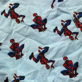 Saint Barth Costume Modello Boxer Tinta Unita con Stampa Spiderman per Bambino SPIDEY AZZURRO SAINT BARTH 