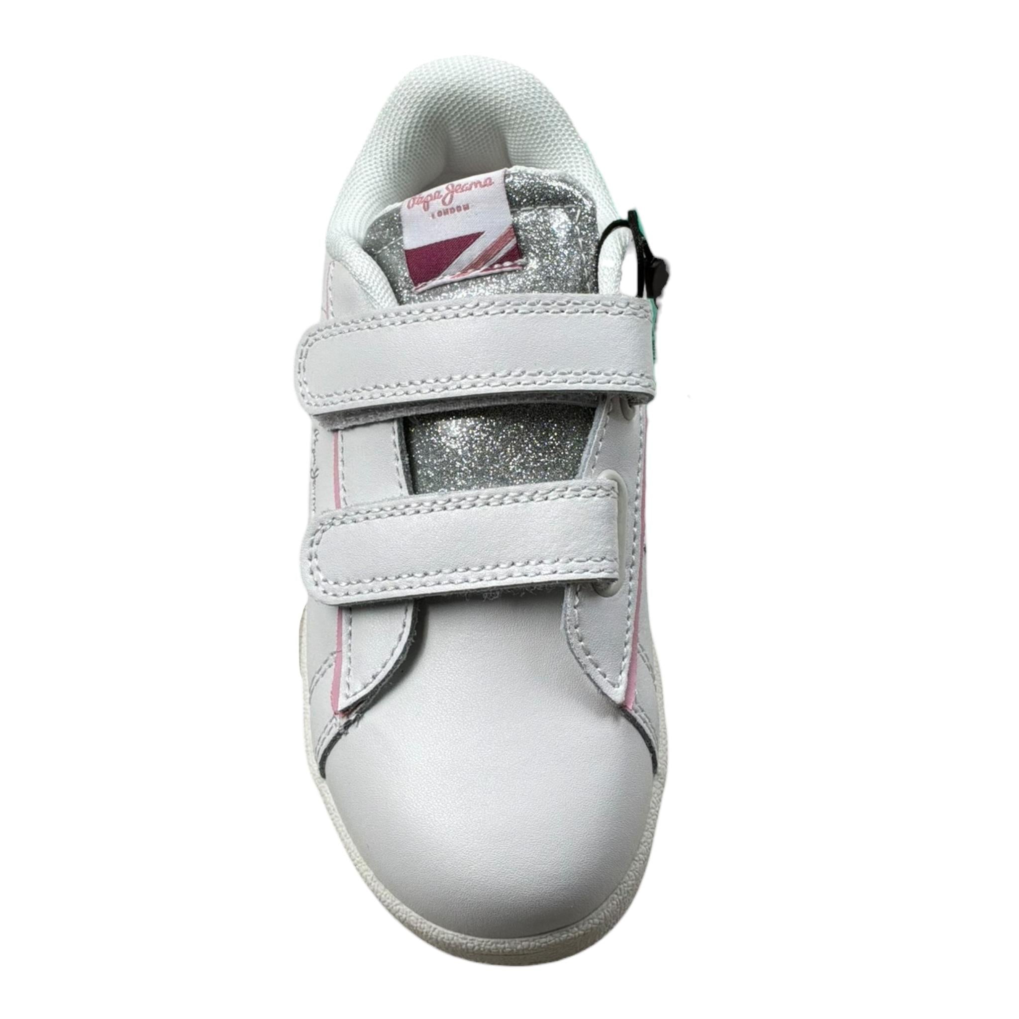 Pepe Feamo Sneakers Tinta Unita con Strappi per Neonata PGS30601N BIANCO PEPE FEAMO 