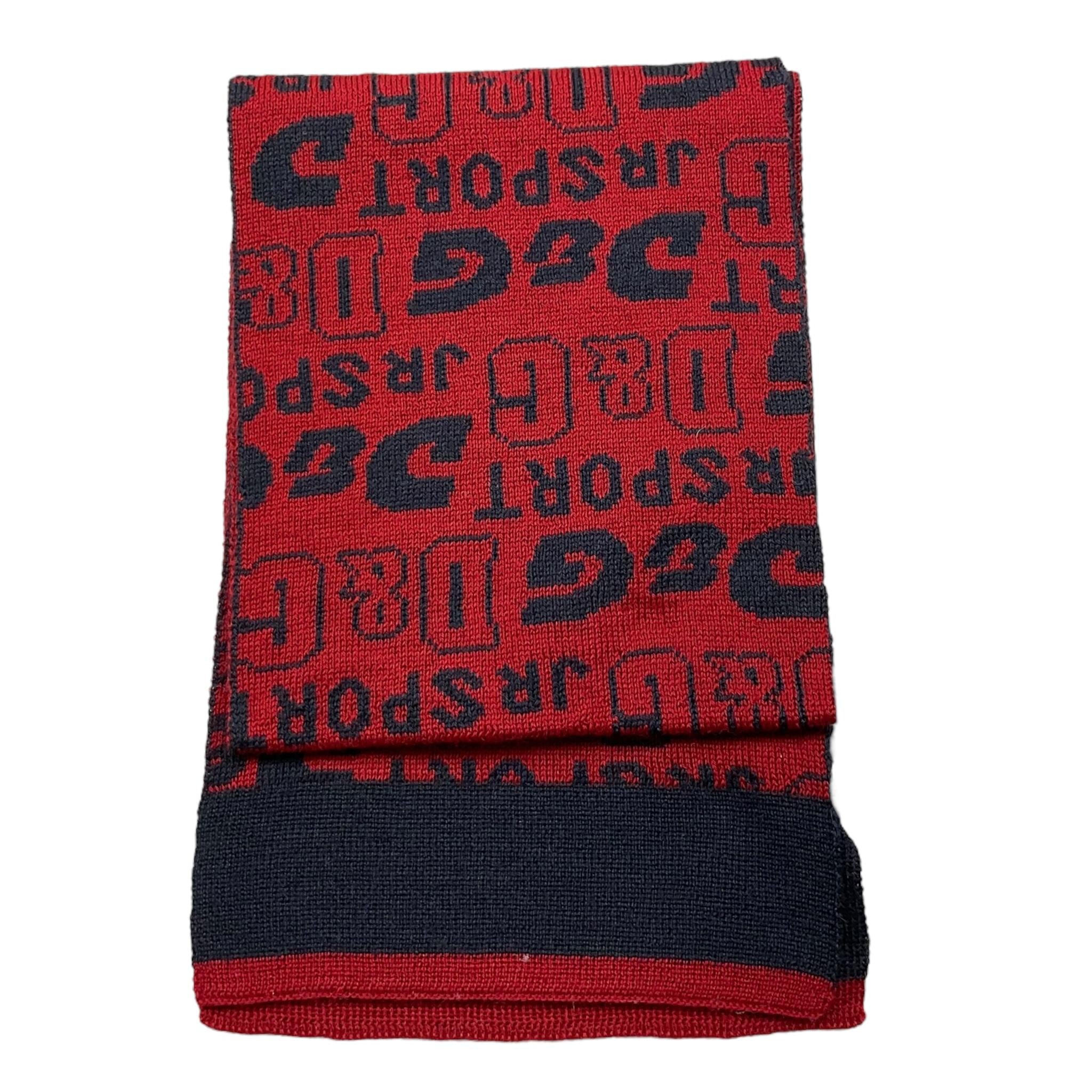 DOLCE & GABBANA sciarpa tinta unita con logo Rosso per Neonato RN104 ROSSO DOLCE & GABBANA 