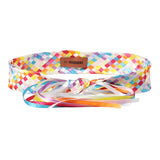 Missoni Mehrfarbiger Gürtel mit mehrfarbigem Logo für Mädchen