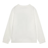 Stella Mccartney Felpa Girocollo Tinta Unita con Stampa per Bambina TW4A80 BIANCO STELLA McCARTNEY 