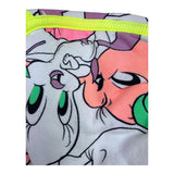Billieblush – Schlichtes weißes Shirt mit Titten-Print für Mädchen