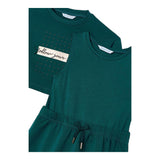 MAYORAL completo 2pz felpa-shorts tinta unita Verde per Neonata 4927X VERDE MAYORAL 