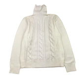 NEVER TOO maglia collo alto tinta unita Bianco per Bambino NT2118R BIANCO NEVER TOO 