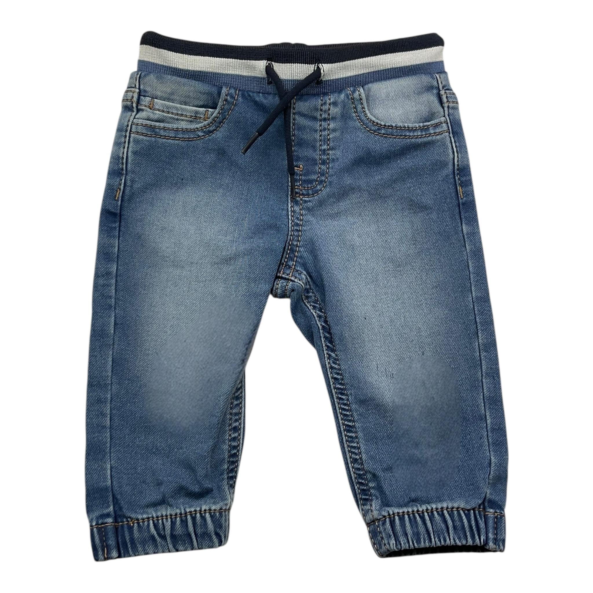MAYORAL jeans elasticizzato tinta unita con elastico in vita Blu per Bambino 25344JX BLU MAYORAL 