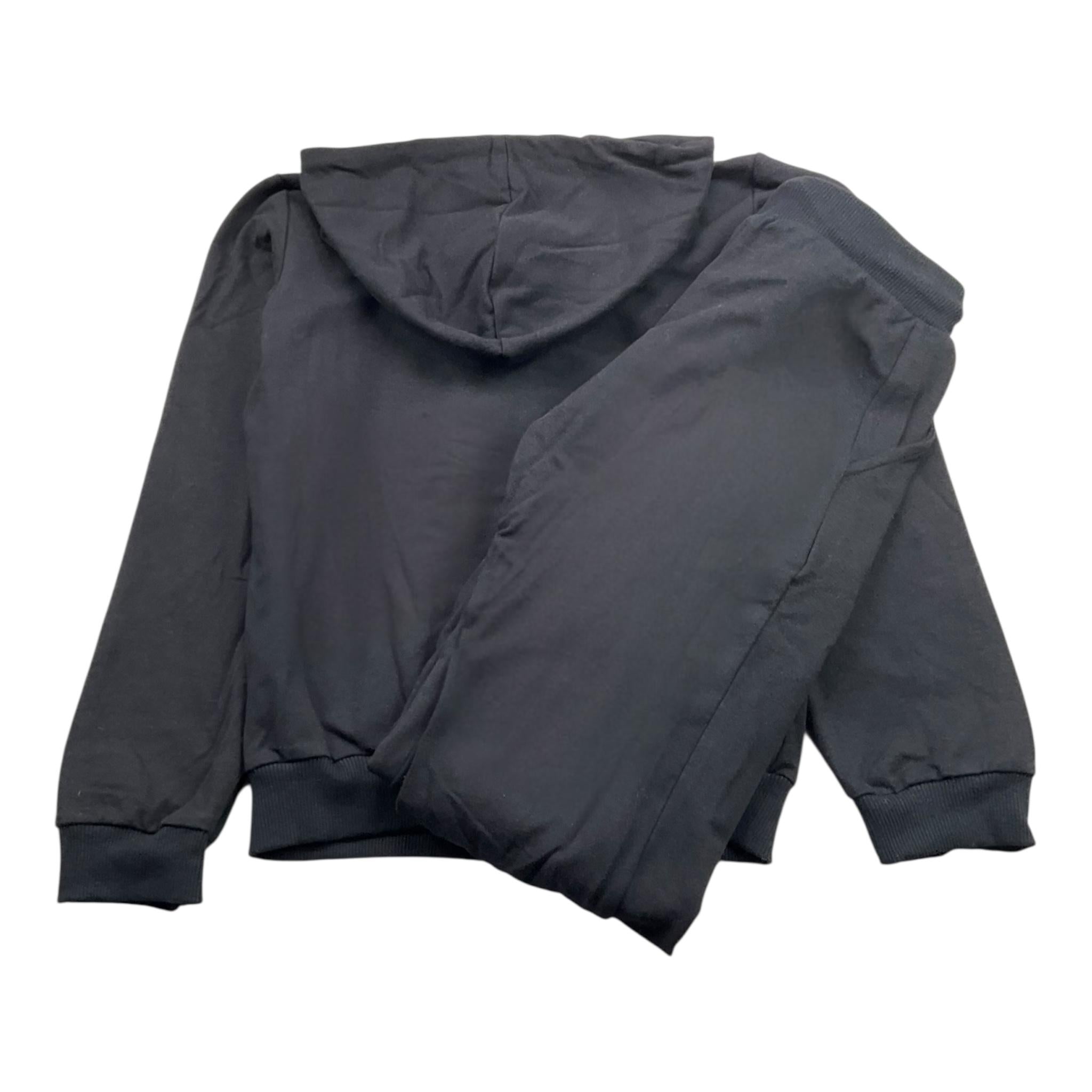 DRESS MOTION IS LIFE completo 2 pezzi felpa-pantalone tinta unita Nero per Bambino DRE3010 NERO DRESS MOTION IS LIFE 