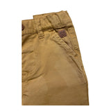 Carre'Ment Beau Schlichte Hose mit verstellbarer Taille in Beige für Neugeborene