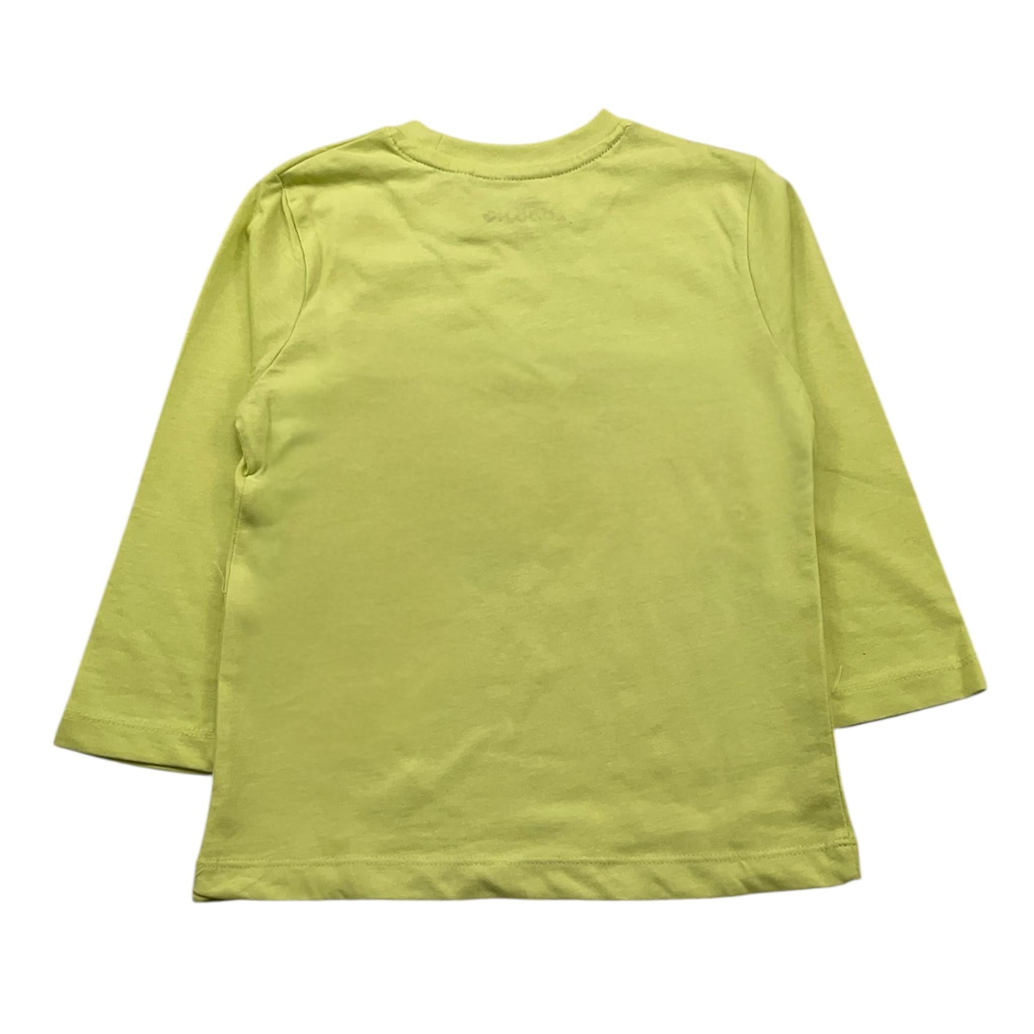 LOSAN shirt girocollo tinta unita con stampa Verde per Bambino LKBA030303 VERDE LOSAN 