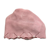 Marlu‘ Einfarbige rosa Mütze für Baby Mädchen