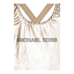 Michael Kors Costume Tinta Unita con Logo per Bambina R30427 ORO MICHAEL KORS 