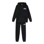 PUMA completo 2 pezzi felpa-pantalone tinta unita Nero per Bambino 683318 NERO PUMA 
