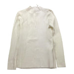 SMILE YES maglia tinta unita mezzo collo a costine Bianco per Bambina BA903 BIANCO SMILE YES 