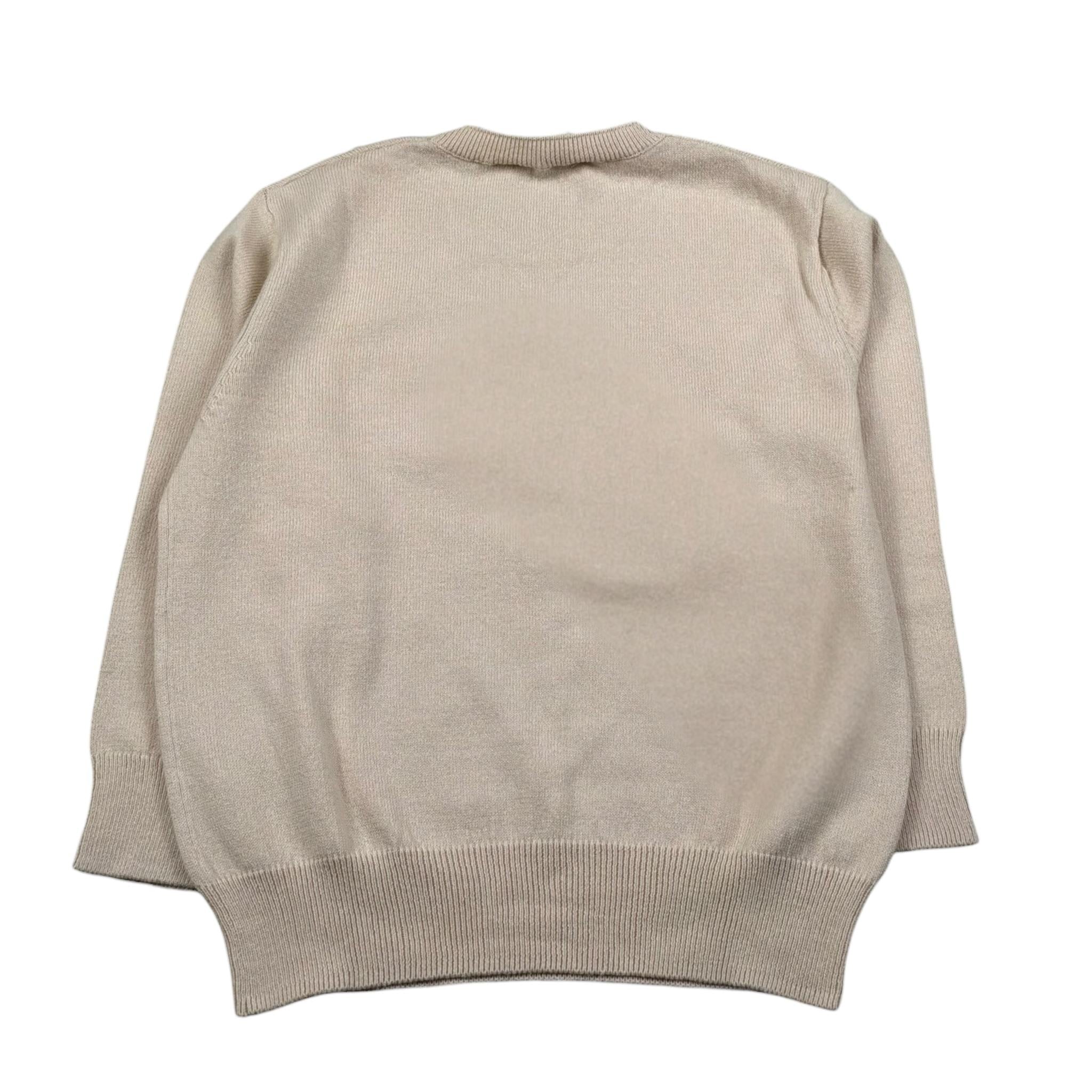 Il Gufo Maglia Girocollo Tinta Unita per Bambino P25MA090EM109 BEIGE IL GUFO 