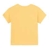 Mayoral T-Shirt Rundhals Einfarbig mit Gelbem Aufdruck Für Neugeborene