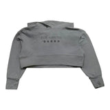 PYPE felpa tinta unita con cappuccio e stampa Grigio per Bambina ADDGR GRIGIO PYPE 