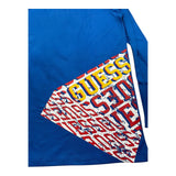 GUESS shirt girocollo tint unita con stampa logo Blu per Bambino L4YI03K8HM4 BLU GUESS 