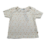 Bamboom+Babies T-Shirt Girocollo Tinta Unita con Stampa per Neonata 424 PANNA BAMBOOM+BABIES 