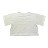 MAISON MARGIELA t-shirt girocollo tinta unita con stampa Bianco per Bambina M60672 BIANCO MAISON MARGIELA 