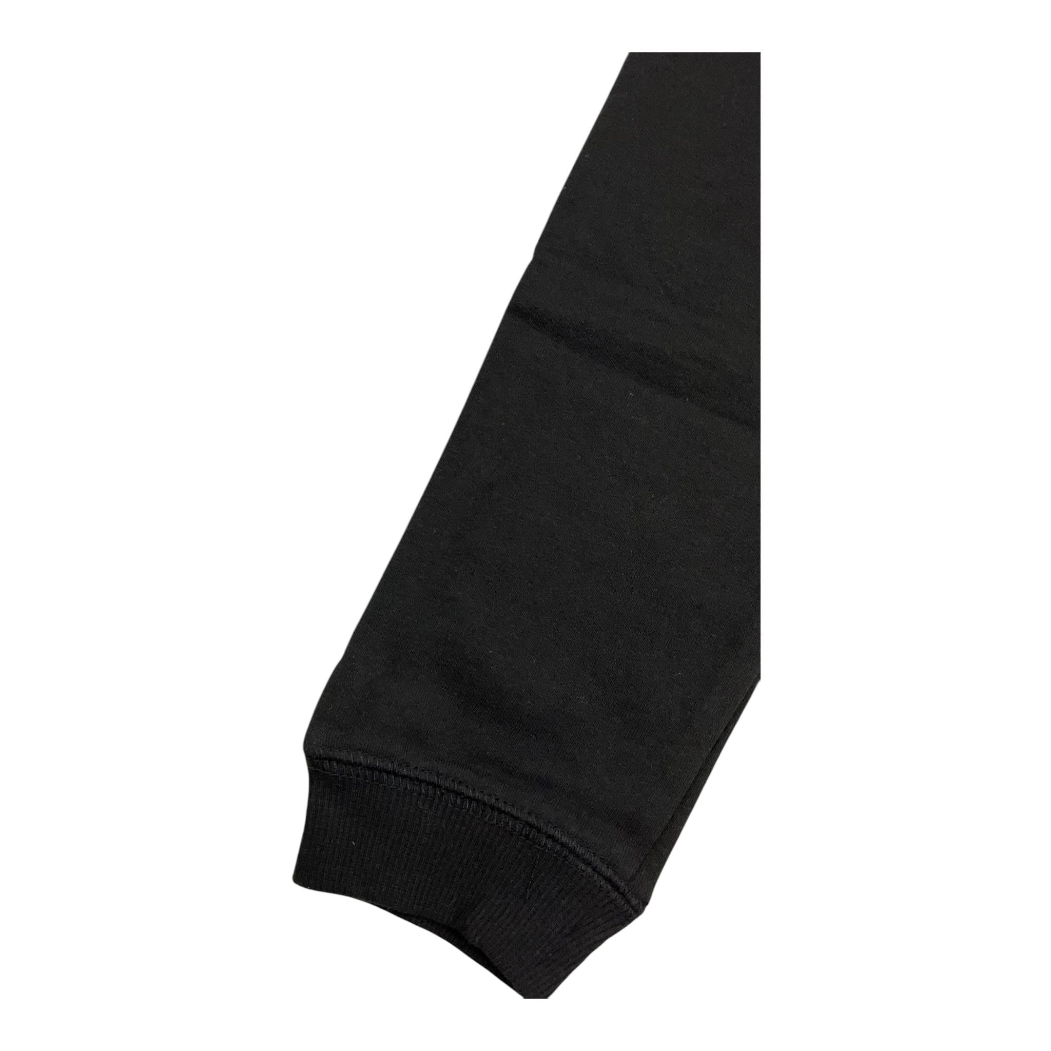 NAME.IT pantalone tuta tinta unita con girovita regolabile Nero per Bambino 13153665 NERO NAME.IT 