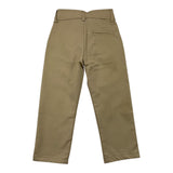 Cesare Paciotti Einfarbige Hose mit verstellbarer Taille, Beige, für Neugeborene