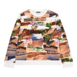 GUESS felpa chiusa girocollo tinta unita con stampe Bianco per Neonato N4YQ22KA6R33 BIANCO GUESS 