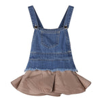 Fun & Fun Abito Bicolore In Denim  per Bambina FNBDR16853 BLU FUN & FUN 