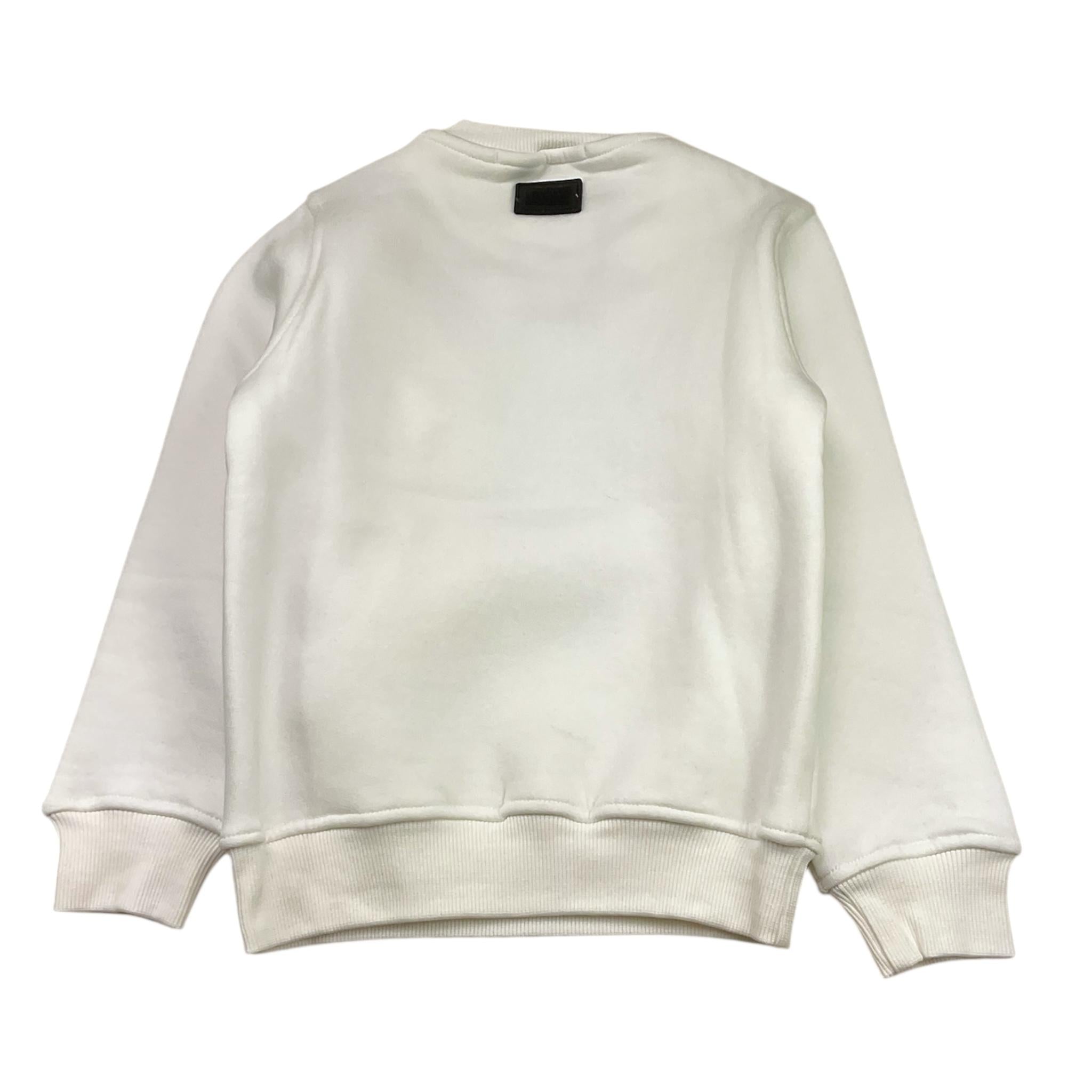STAY STREET felpa girocollo tinta unita con taschino Panna per Bambino 14895 PANNA STAY STREET 
