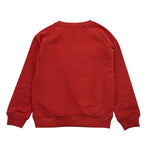 TRUSSARDI felpa girocollo tinta unita con stampa in contrasto Rosso per Bambino TBA25079FE ROSSO TRUSSARDI 