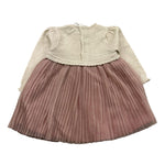 MAYORAL abito manica lunga con gonna in contrasto Rosa per Neonata 2906X ROSA MAYORAL 