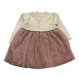 MAYORAL abito manica lunga con gonna in contrasto Rosa per Neonata 2906X ROSA MAYORAL 