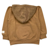 NANAN felpa chiusa con cappuccio tinta unita Beige per Bambino I2423348BE BEIGE NANAN 