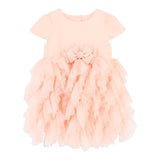 Angel'S Face Abito Tinta Unita con Tulle per Bambina MILLE ROSA ANGEL'S FACE 