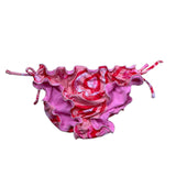 F**K Costume Modello Slip Tinta Ujnita con Fantasia  per Bambina FJ240001X14J ROSA F**K 