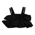 Marc Ellis Top Tinta Unita con Balze per Bambina JMJTP16483 NERO MARC ELLIS 