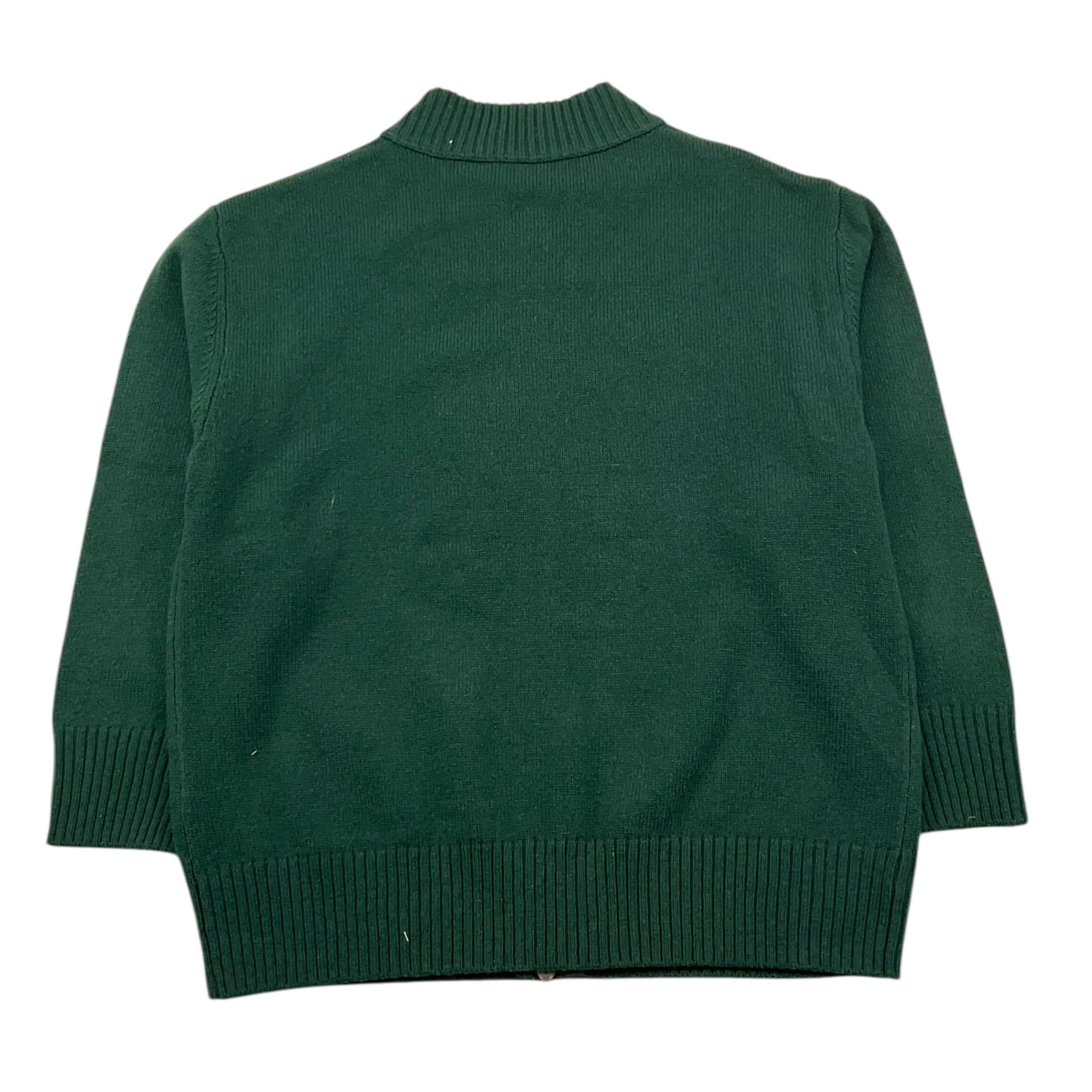 PAOLO PECORA maglia tinta unita con zip Verde per Bambino PP4085 VERDE PAOLO PECORA 