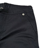 John Richmond Pantalone Tinta Unit con Girovita Regolabil Nero per Bambino RIP20087PA NERO JOHN RICHMOND 