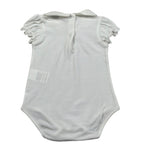J.O. Milano Body Mezza Manica Tinta Unita per Neonata 571X1 PANNA J.O. MILANO 
