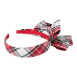 MONNALISA cerchietto fantasia scozzese Rosso per Bambina 19D021 ROSSO MONNALISA 