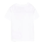Moschino T-Shirt Girocollo Tinta Unita con Orso per Bambino MUM04A BIANCO MOSCHINO 