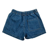 top in denim tinta unita giromanica ENY001 BLU SAINT BARTH 