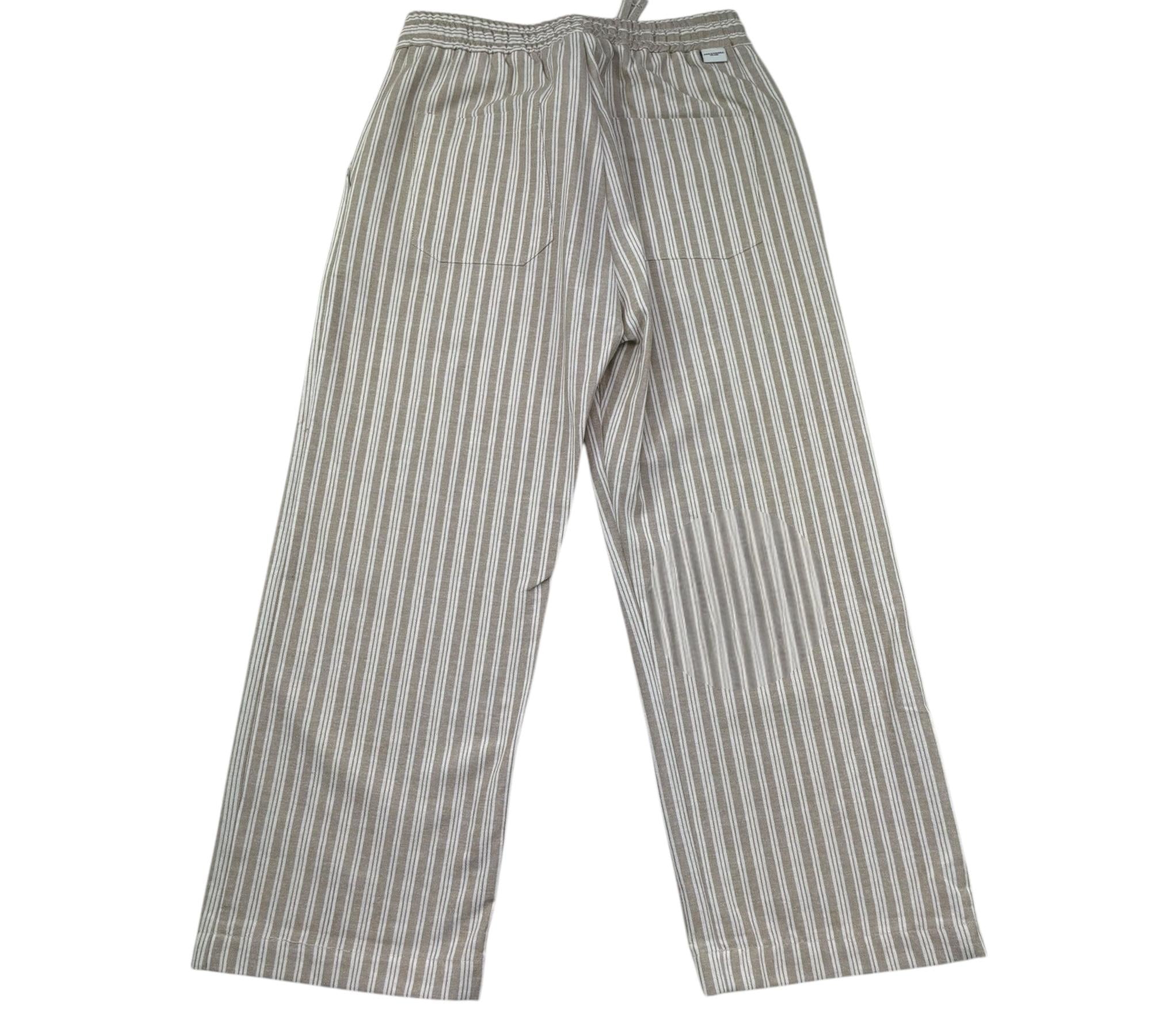 Paolo Pecora Pantalone Fantasia A Righe con Elastico In Vita per Bambino PP4300 BEIGE PAOLO PECORA 