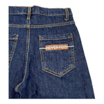 NEVER TOO jeans tinta unita con girovita regolabile Blu per Bambino NT2188B BLU NEVER TOO 