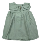 Play Up Abito Giromanica Tinta Unita per Neonata PA022AQ1451 VERDE PLAY UP 