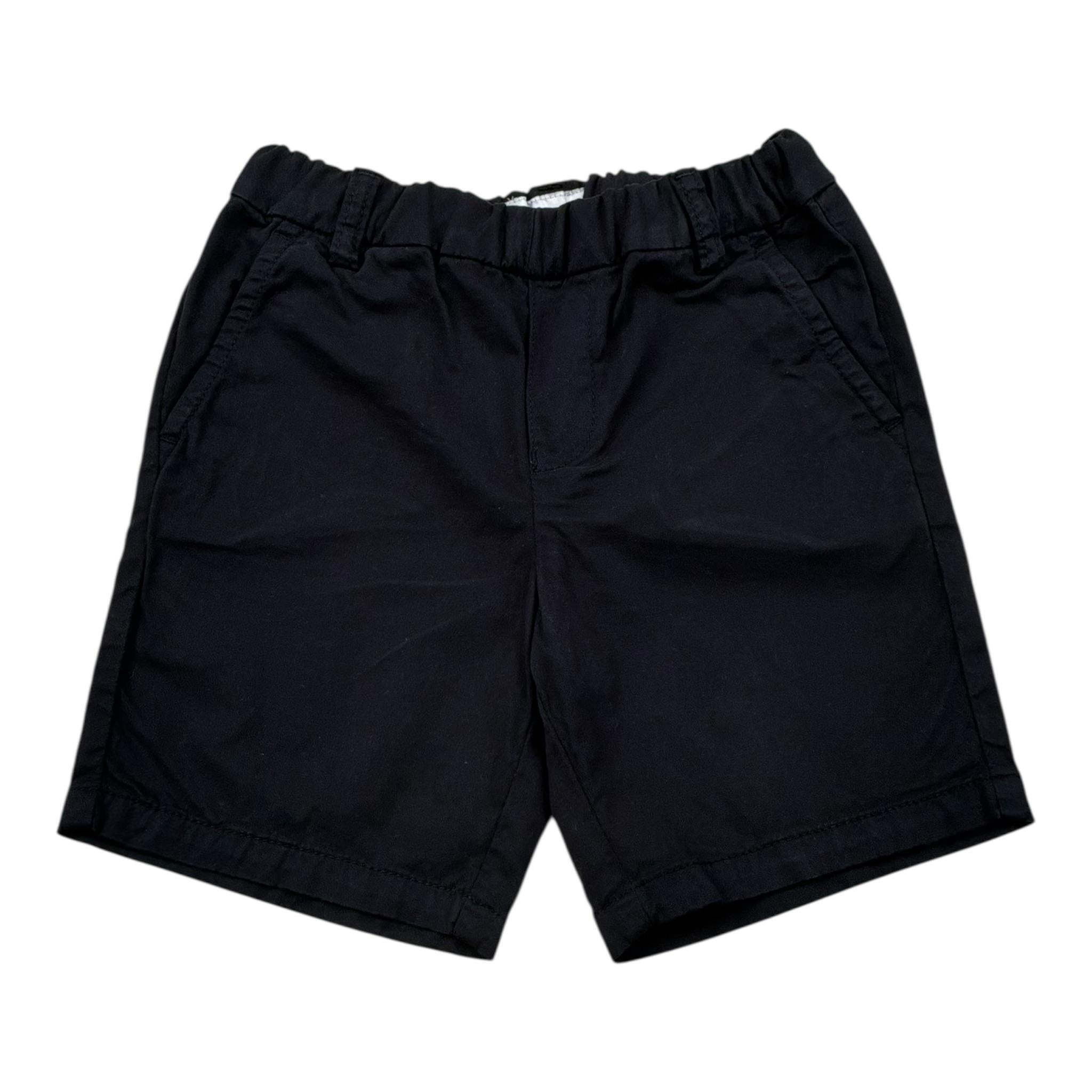 Emporio Armani Bermuda Tinta Unita con Elastico In Vita per Neonato 8NHS60 BLU EMPORIO ARMANI 